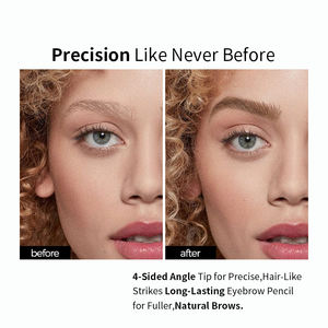 Etiqueta privada Vegan Eyebrow Enhancer Alto pigmento y lápiz de <span class=keywords><strong>ojos</strong></span> mineral a prueba de agua de larga duración Bajo MOQ - Product Image 2