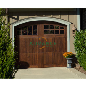 Porte <span class=keywords><strong>de</strong></span> <span class=keywords><strong>garage</strong></span> sectionnelle, porte battante, portes <span class=keywords><strong>de</strong></span> <span class=keywords><strong>garage</strong></span> américaines en <span class=keywords><strong>bois</strong></span> <span class=keywords><strong>de</strong></span> chêne isolées 9x8, porte coulissante pliante à battant solide - Product Image 2