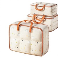 Ensemble de sacs de rangement pour couette grande capacité, type roulant, moderne et minimaliste, imperméable, anti-humidité et anti-poussière, pour chambre à coucher