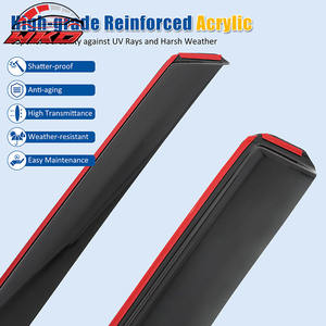 For Nissan Sentra 20-25 Window Visor In-<b>Channel</b> Sun Rain Guard Deflector Shield - Product Image 4