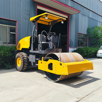 Mini-compacteur routier diesel autoporté, prix usine pour la construction