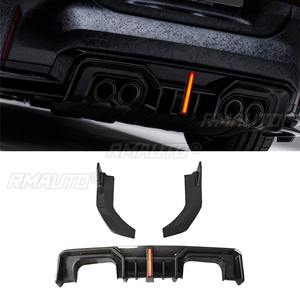 Para BMW M3 M4 G80 G82 2021+ Kit de carrocería con difusor y protector de parachoques delantero, accesorios para coche - Product Image 2