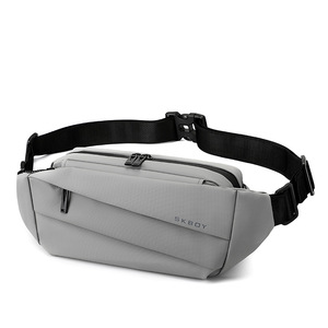 Riñonera de cintura para hombre, impermeable, de nailon, multiusos, para viajes, escalada, deportes, moda, bandolera, bolso de pecho, riñonera de cadera - Product Image 1