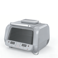 Friteuse à air grande capacité multifonctionnelle électrique sans huile avec écran tactile numérique pour cuisine domestique