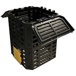 Composteur <span class=keywords><strong>de</strong></span> jardin 340L, multi-prises d'air, double couche, à rotation, pour feuilles, plantes, déchets <span class=keywords><strong>de</strong></span> cuisine, collecte et fertilisation, baril à <span class=keywords><strong>compost</strong></span> - Product Image 2