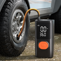 Compresseur d'air électrique portable sans fil 150 PSI, pompe à air rechargeable 4000 mAh avec batterie externe pour voiture, vélo, ballon