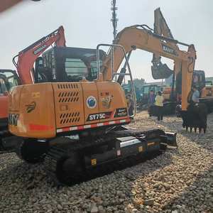 SANY SY75c Pro Mini pelle pelle sur chenilles multifonctionnelle de marque chinoise avec composant de moteur principal utilisé SANY 75c PRO - Product Image 4