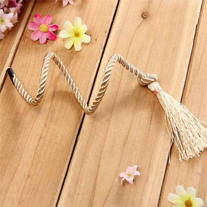Caja de regalo de 6mm, accesorio, borlas, cuerdas trenzadas, borla, <span class=keywords><strong>cuerda</strong></span> para Decoración - Product Image 4