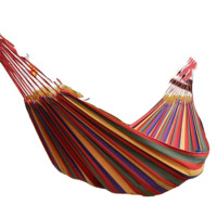 Ultraleichte Nylon Einzel-/Doppel-Fallschirmnetz-Camping-Hängematte für 1-2 Personen, Outdoor-Sicherheitshängematte mit anpassbarer Größe