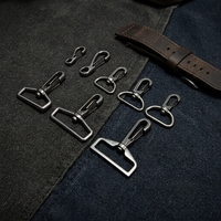 En stock, faible MOQ, Chaîne porte-clés en métal avec mousqueton pivotant à griffe