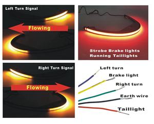Barra de soporte eliminador de guardabarros trasero de motocicleta, luz LED secuencial de señal de giro para Suzuki, M109R, M90, 06-up - Product Image 6