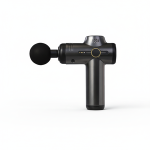 Mini pistola de masaje de percusión corporal eléctrica portátil, masajeador muscular de tejido profundo recargable, Control de sincronización, garantía de un año - Product Image 1