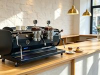 Machine à café expresso professionnelle de qualité supérieure, fournie directement par l'usine, pour les cafés commerciaux