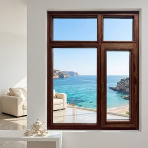 Collezione Esclusiva di Finestre <span class=keywords><strong>in</strong></span> <span class=keywords><strong>Alluminio</strong></span> con Finitura Bubinga per Ville di Design - Product Image 5