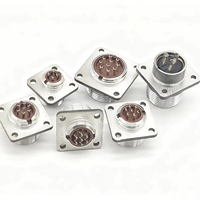 Connecteur Électrique Industriel Étanche en Alliage d'Aluminium Rond Kewei P48K4Q 14P