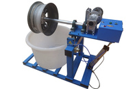 Machine de polissage rapide pour jantes en alliage, machine de polissage vibrante pour roues, machine de polissage pour jantes en aluminium