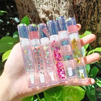 Gloss à lèvres transparent brillant pour enfants, huile à lèvres vegan personnalisée en gros, gloss à lèvres volumateur mignon