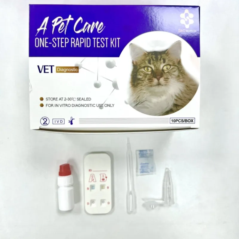Kit de test sanguin S & C Dog/CAT pour Offre Spéciale d'utilisation pour animaux de compagnie