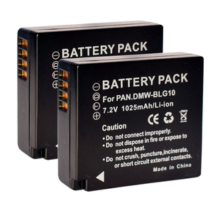 Plc Dmw-blg10-e Battery Two (2 Pack) for Tz100 Lx100 Gx7 Gf6 <strong>Tz80</strong> Tz81 for Warranty Product - Product Image 1