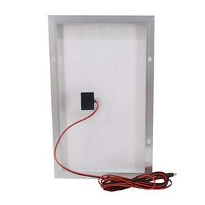 ชุดควบคุมการชาร์จแผงโซลาร์เซลล์โมโนคริสตัลไลน์ 18V 0.6A สำหรับตั้งแคมป์ RV เรือโทรศัพท์มือถือ - Product Image 1