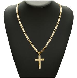 Nuova <span class=keywords><strong>Collana</strong></span> HipHop <span class=keywords><strong>con</strong></span> Ciondolo a <span class=keywords><strong>Croce</strong></span> in Acciaio Inox 14k e Catena a Corda Placcata Oro Impermeabile <span class=keywords><strong>con</strong></span> Carte da Poker per Regalo e Feste - Product Image 5