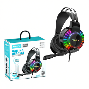 Auriculares para Juegos Ansty H-008, con Luz LED, Sonido Estéreo con Bajos, Reducción de Ruido, Compatibles con PC, Xbox One y Switch - Product Image 1