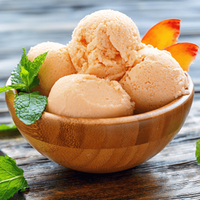 Concentré liquide d'essence comestible, soluble dans l'eau et l'huile, saveur de pêche blanche pour les aliments, les boissons, la crème glacée