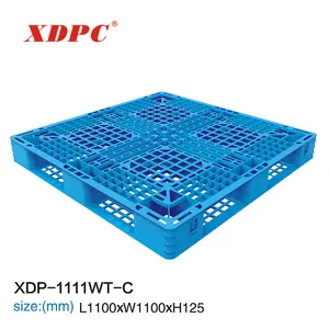 1100x1100ベトナムシンガポールkayu medan安い四方玄関正方形プラスチックパレット中国製