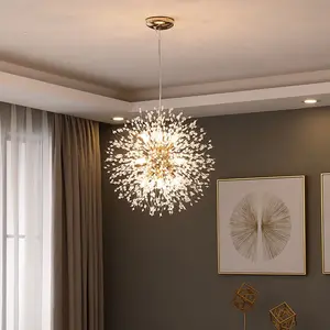 Nordic modern dandelion romantic pendant light G9 energy saving light home deco bedroom living room chandelier