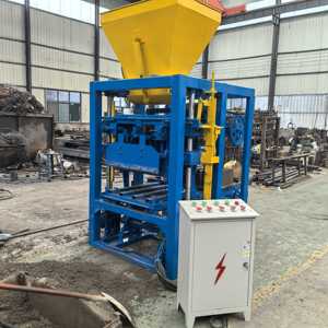 Wanjun 4-26 tự động lát nền đặt máy làm GẠCH XÂY DỰNG rỗng bê tông xi măng gạch đúc khối Máy làm - Product Image 4