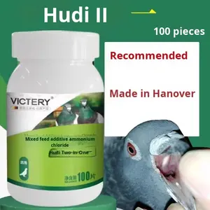 טיסה יונים ירידה של 2 ב-1-1 כדי ניקוי נשימתי 100 טבליות/בקבוק לשפר את בריאות הציפור - Product Image 2