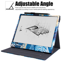 Étui de tablette personnalisé en PU Premium pour Onyx Boox Note Air 4C 10.3 Air 2 3, avec support et dragonne, fonction veille/réveil automatique