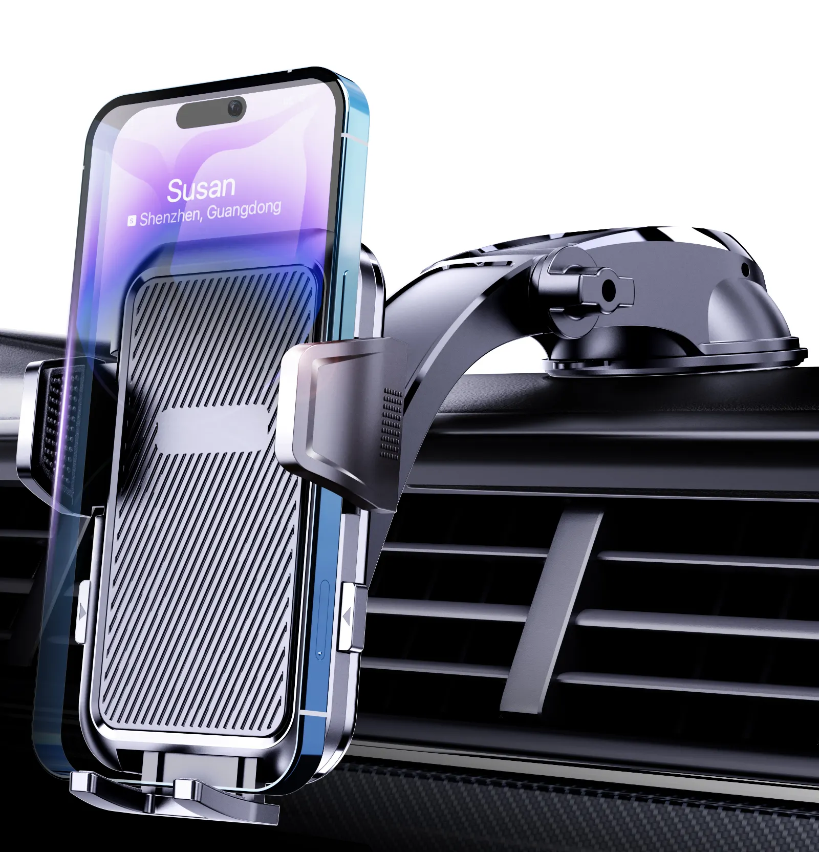 New adjustable desk phone stand mount car dashboard windshield mobile bracket suction cup car phone holder for gps