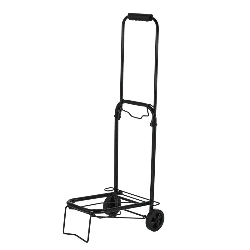 Carrello portabagagli pieghevole portatile multifunzionale carrello portabagagli pieghevole liscio carrello portabagagli retrattile con ruote carrelli pieghevoli