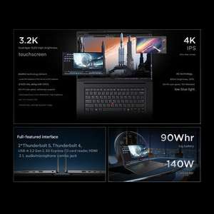 Nueva Laptop Empresarial ThinkPad T1g 2026 con Intel Core Ultra 9, Pantalla OLED 4K de 16 Pulgadas, IA y RTX 5070, Estación de Trabajo Móvil - Product Image 3