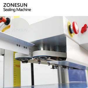 ZONESUN ZS-LWCSM2 Vertical Horizontal Automatic Plastic Zipper Bag Stand-up Pouch Continuous Band Heat <b>Sealing</b> <b>Machine</b> - Product Image 3