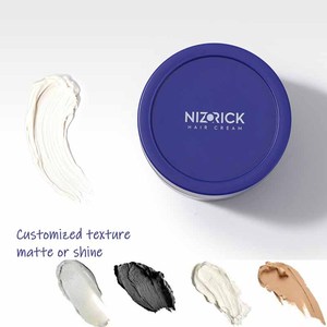 La crème capillaire NIZORICK ajoute du volume et de la texture à tenue moyenne et faible brillance Pomada Para El Cabello crème de cire capillaire pour hommes - Product Image 1