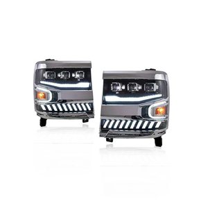 Silverado LED <b>projector</b> headlights for 2016-2018 Chevrolet Silverado 1500 models. - Product Image 4