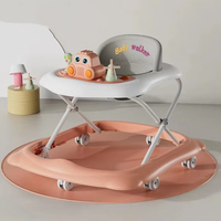 Marché de gros chinois : Trotteur éducatif 3-en-1 en plastique pour bébé, design pliable avec fonction musicale pour l'apprentissage des enfants