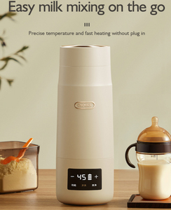 Chauffe-biberon portable pour bébé, contrôle précis de la température, bouilloire à lait, rechargeable par USB pour les déplacements, sans BPA - Product Image 4