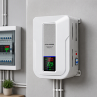 Meilleures ventes - Régulateur de tension automatique mural - Écran numérique 220V - Stabilisateur de tension domestique pour réfrigérateur - Approuvé CE