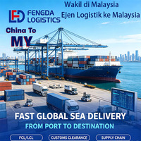 Service de transport maritime DDP vers le port de Klang en Malaisie, suivi des envois, taxes incluses, livraison