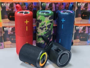 Altavoz Magnético Portátil <span class=keywords><strong>2</strong></span> en 1 RX19, IPX6 Impermeable, Sonido Estéreo Dual Inalámbrico, Altavoz 5.3 con Luces RGB - Product Image 5