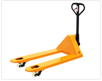 Usine bas prix TIANMA Double décharge de pression Jack Terrain accidenté hydraulique manuel Trans transpalette 2-3 tonnes Nylon chariot élévateur