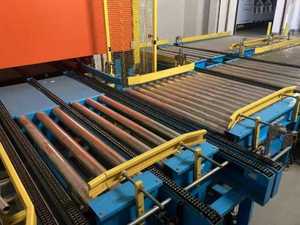 Línea de producción de transportador de rodillos de paleta de bandeja <span class=keywords><strong>Bifa</strong></span> de grado industrial Nueva correa de acero inoxidable de acero al carbono Nuevo núcleo de cojinete de motor - Product Image 5