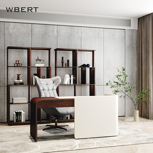 Tocador de lujo ligero italiano WBERT, habitación modelo, estudio de hotel, estación de maquillaje de dormitorio nórdico minimalista moderno, escritorio de oficina - Product Image 6