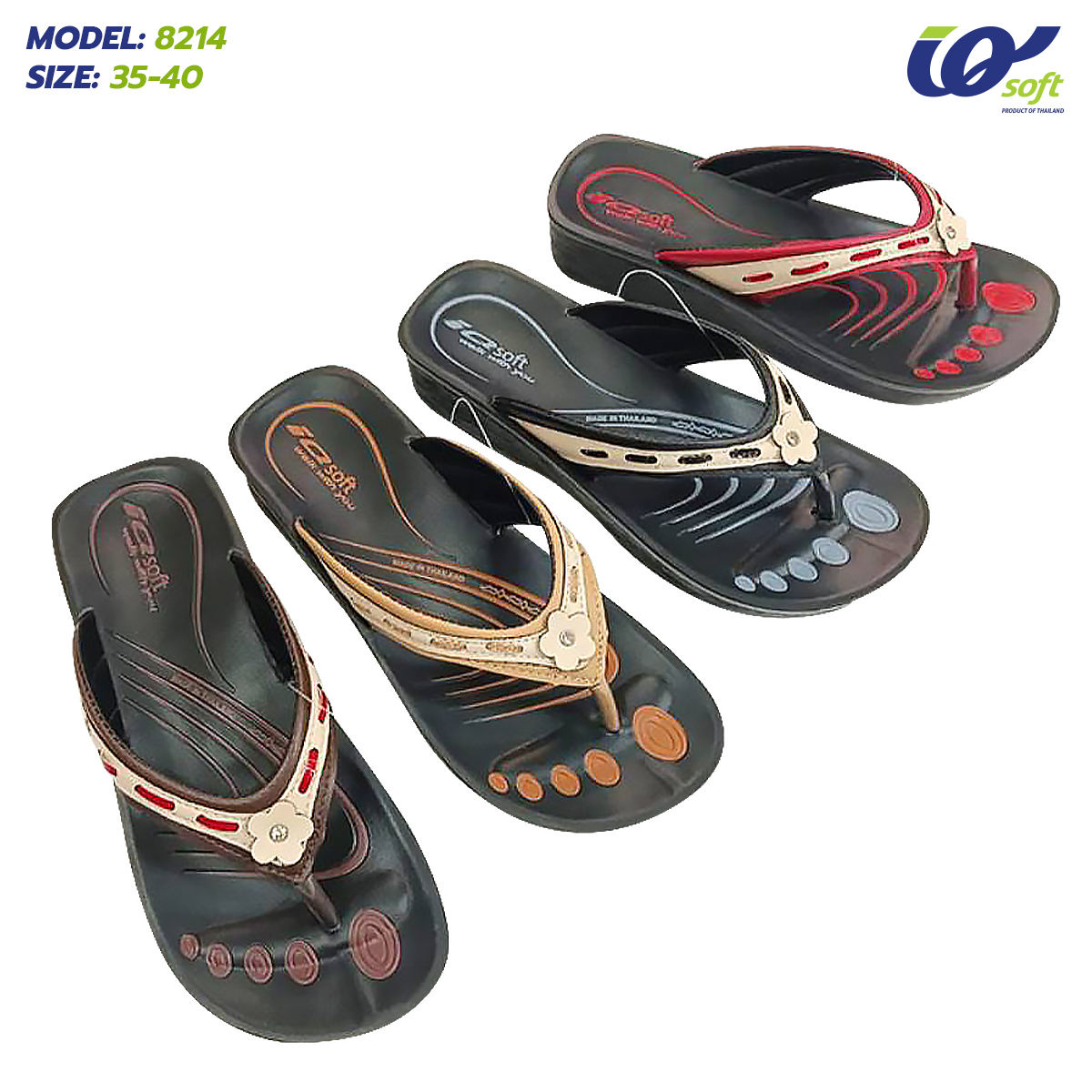 รองเท้าแตะผู้หญิง PU