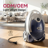 Aspirateur de bidon en sac électrique à faible bruit d'aspiration puissante de haute qualité pour le nettoyage domestique
