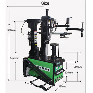 Changeur de pneu CT-708Z entièrement automatique certifié CE avec brise-perle et élévateur de pneu automatique à alimentation 220V - Product Image 6