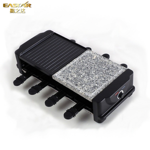 Demi-gril plaque demi-pierre Électrique d'approbation de la CE Appareil À <span class=keywords><strong>Raclette</strong></span> pour <span class=keywords><strong>8</strong></span> <span class=keywords><strong>personnes</strong></span> - Product Image 5